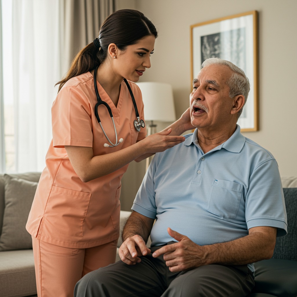 Swallowing Therapy at Home in Dubai